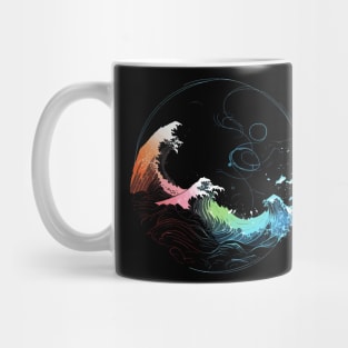 waves - fantasy style Mug